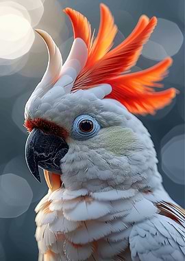 Close-up of a Cockatoo