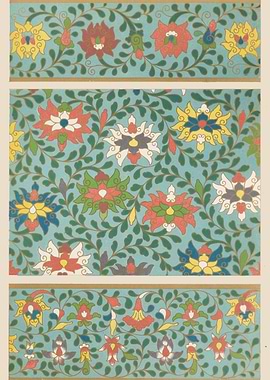 Intricate Floral Border Patterns