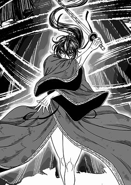 Warrior Woman with Sword