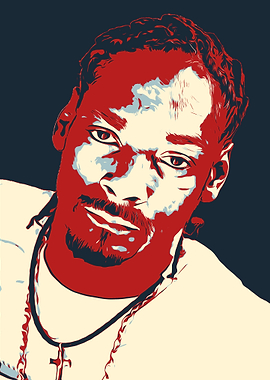 Snoop Dogg Pop Art Portrait