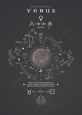Venus Ancient Civilization Poster