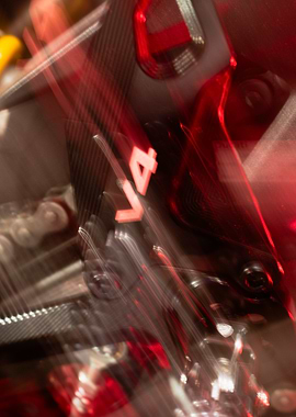 Motorcycle ducati panigale V4 Engine Detail