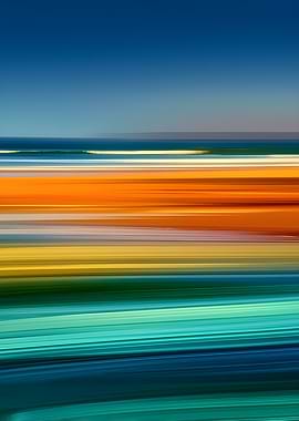 Abstract Beach Landscape