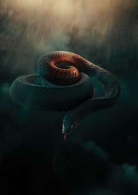 Snake in the Rain