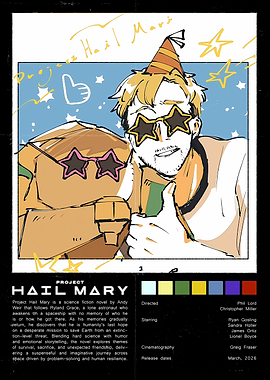 Project Hail Mary Movie Poster