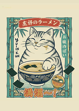 Satisfied Neko Ramen Noodles