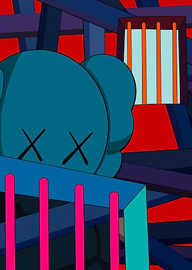 KAWS Companion with X Eyes