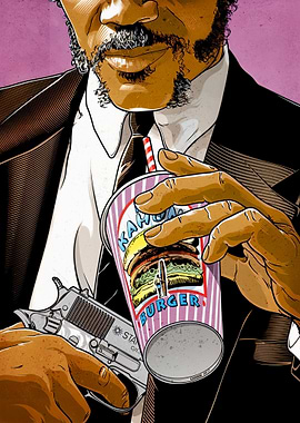 Pulp Fiction 'Royale with Cheese' Art