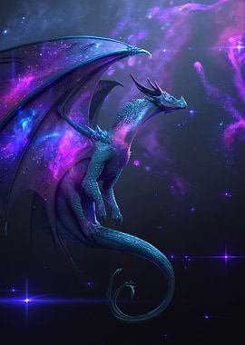 Galaxy Dragon in Space