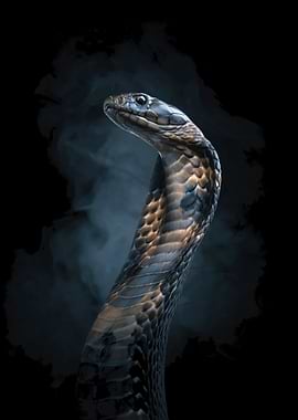 Close-up of a Cobra Snake