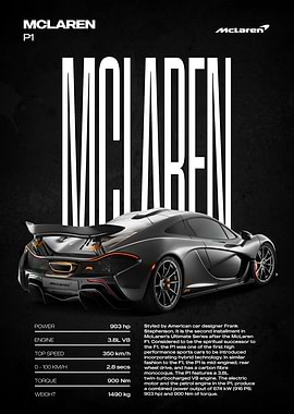 McLaren P1 Sports Car