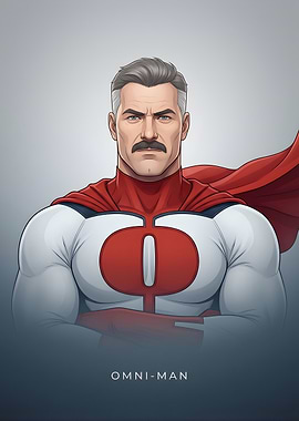 Invincible Omni-Man Comic Art