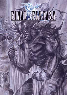 Final Fantasy Game Cover Art