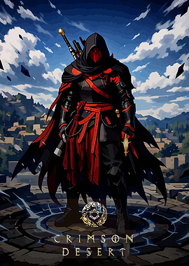 Crimson Desert Game Character Art