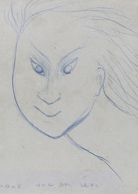 Pencil Sketch of a Face