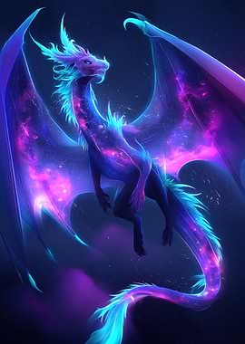 Cosmic Dragon in Space