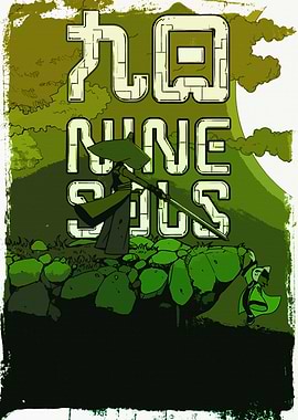 Nine Souls Samurai Poster