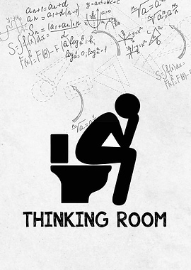 Thinking Room Toilet Humor
