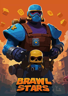 Brawl Stars Character Poster