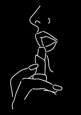 Minimalist Lipstick Application