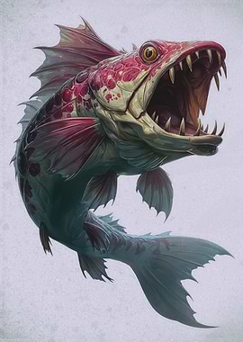 Fierce Monster Fish
