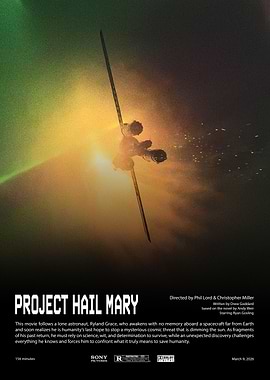 Project Hail Mary Movie Poster