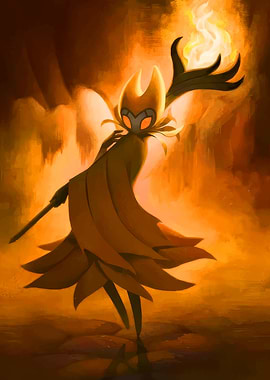 Hornet with Flame
