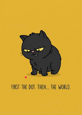 Grumpy Cat and Red Dot