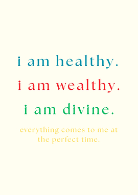 Inspirational Affirmations