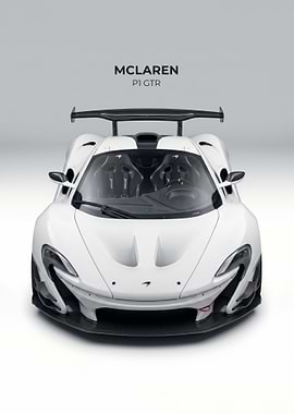 McLaren P1 GTR White