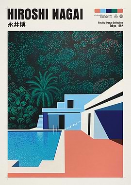 Hiroshi Nagai Pacific Breeze Collection Tokyo 1982