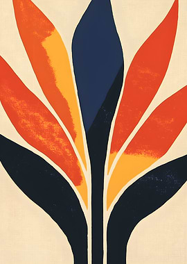 Abstract Floral Art