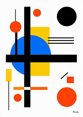 Bauhaus NeoGeo Primary Geometry