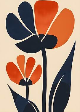 Abstract Floral Art