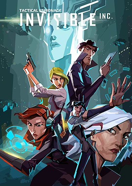 Invisible Inc. Tactical Espionage Game Art
