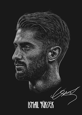 Ismail Yüksek Scribble Art Style