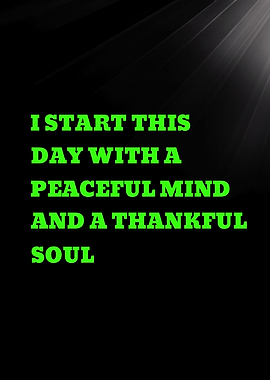 Inspirational Quote on Black Background