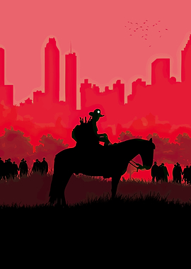 Lone Rider in a Cytyscape