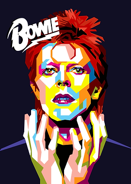 Bowie Pop Art Portrait