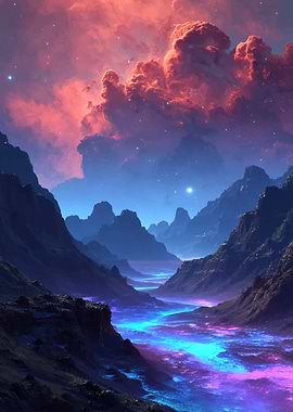 Alien River Valley at Dusk