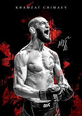 Khamzat Chimaev UFC Fighter