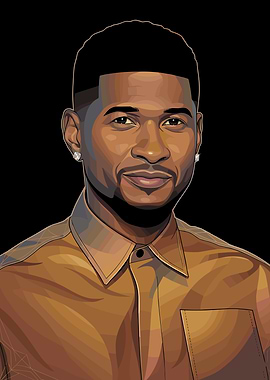 Usher Portrait