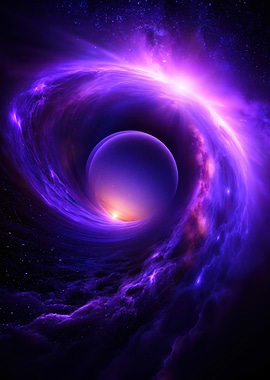 Cosmic Swirl and Planet
