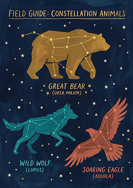 Constellation Animals Field Guide