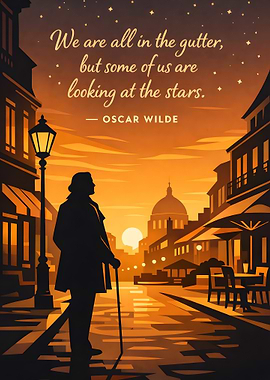 Oscar Wilde quote about stars
