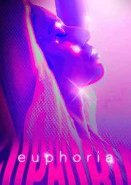 Euphoria Neon Portrait