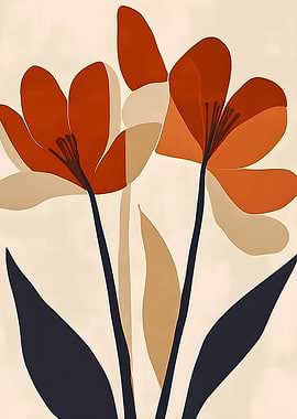 Abstract Floral Art