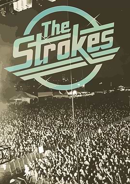 The Strokes Concert Crowd