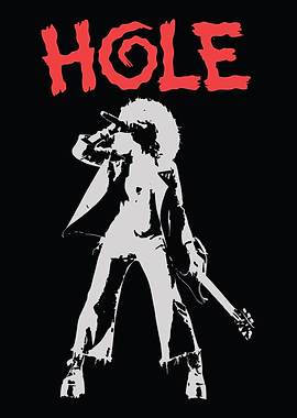 Hole Band Singer with Guitar