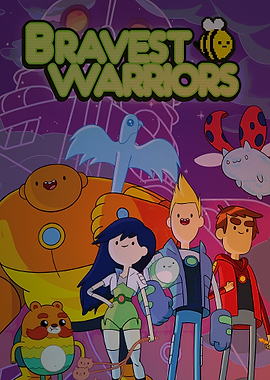 Bravest Warriors Characters and Logo